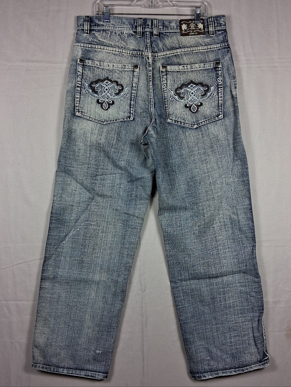Vintage PJ Mark Jeans Straight Baggy Men's Size 36 x 32 Relaxed Hip Hop Y2K